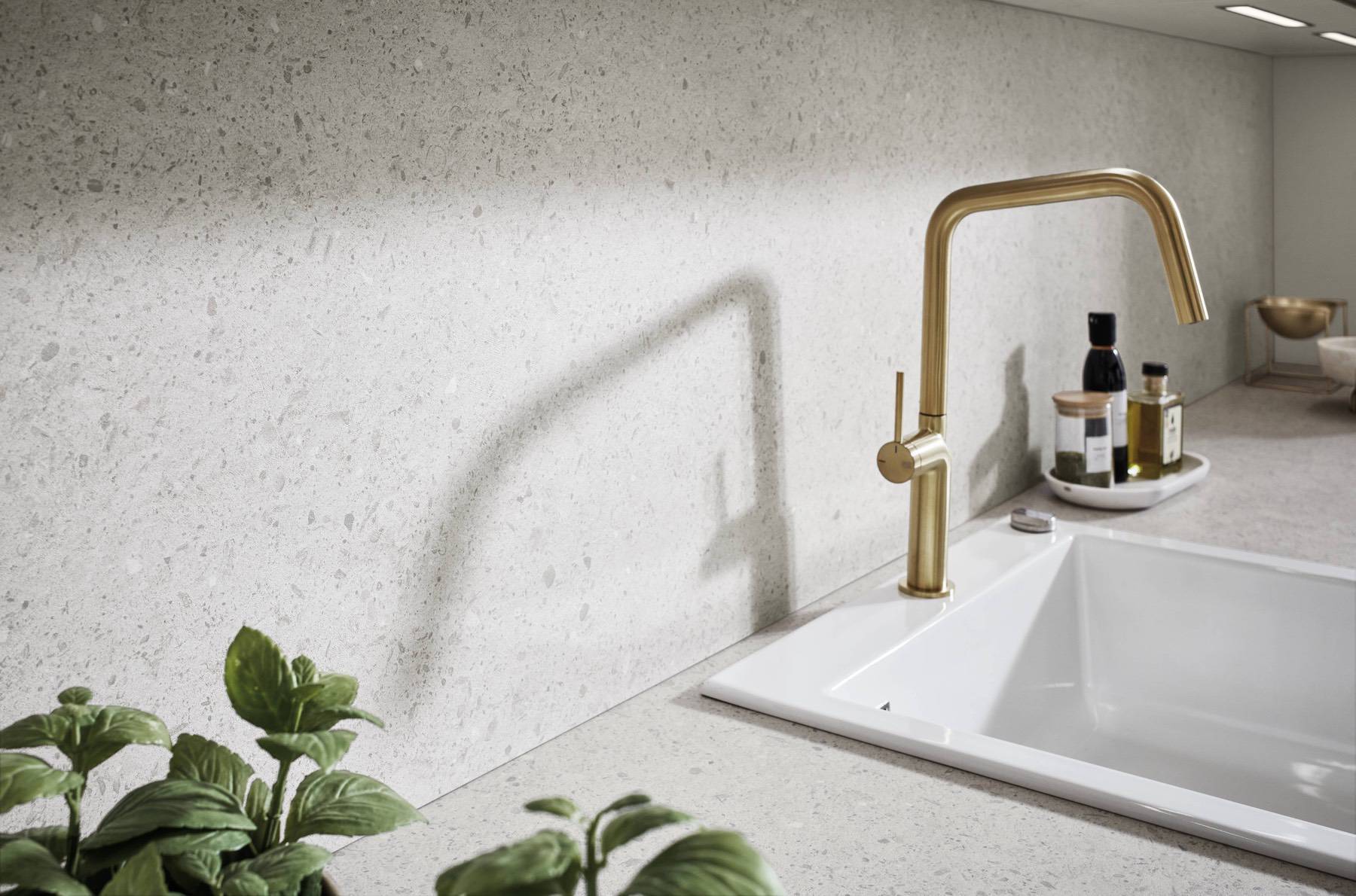Nobilia Splashback Stone | Square Kitchens at Ponsford, Sheffield